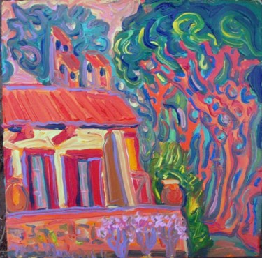 Pittura intitolato "la casa James" da Igor Marceau, Opera d'arte originale