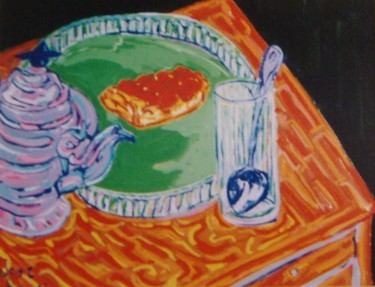 Картина под названием "la tarte tatin" - Igor Marceau, Подлинное произведение искусства