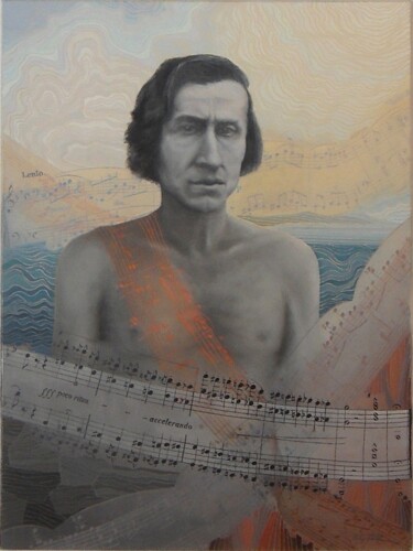 Malerei mit dem Titel "Ballade in G Minor…" von Igors Gengeris, Original-Kunstwerk, Öl