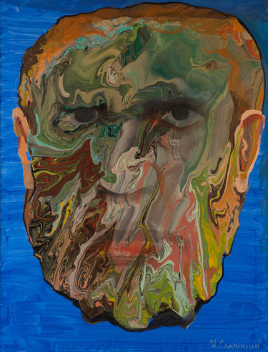 Картина под названием "философ" - Игорь Семенихин, Подлинное произведение искусства