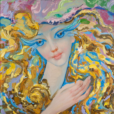 Painting titled "Фея" by Igor Semenikhin, Original Artwork