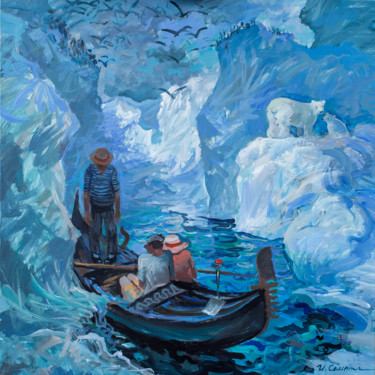 Картина под названием "Заблудились" - Игорь Семенихин, Подлинное произведение искусства