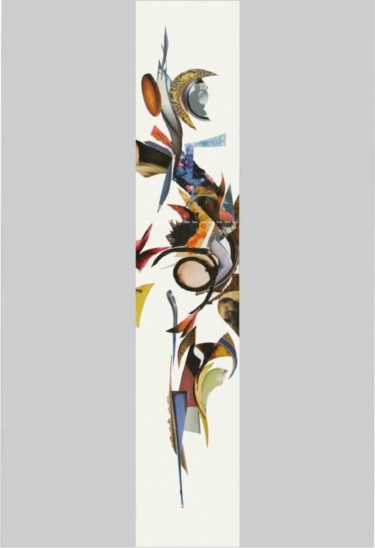 Arts numériques intitulée "Motion of air" par Sirena, Œuvre d'art originale, Collages