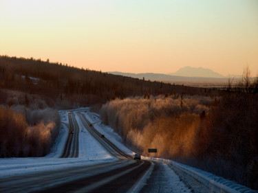摄影 标题为“Steese Highway” 由Igzotic, 原创艺术品, 数码摄影