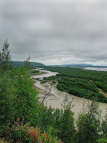 Fotografía titulada "Tanana River" por Igzotic, Obra de arte original, Fotografía digital