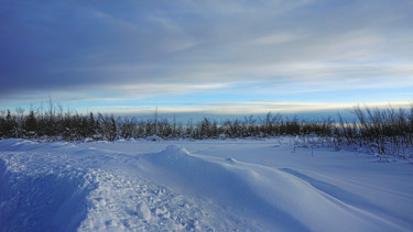 Fotografia zatytułowany „Baby Blue View” autorstwa Igzotic, Oryginalna praca, Fotografia cyfrowa