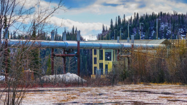 Fotografia intitolato "Dalton At The Yukon" da Igzotic, Opera d'arte originale, Fotografia digitale