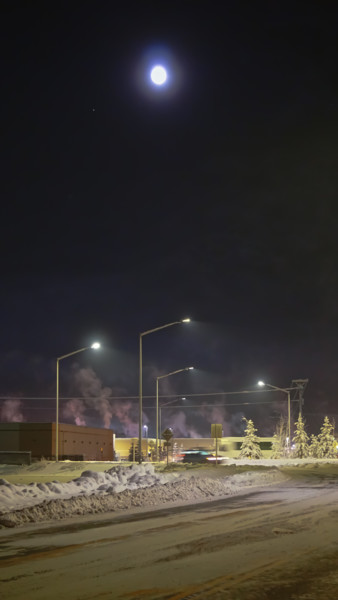 Photographie intitulée "Smog Lights" par Igzotic, Œuvre d'art originale, Photographie numérique