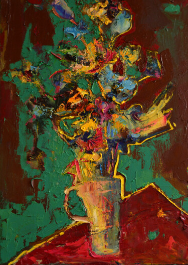 "Wildflowers" başlıklı Tablo Ihor Melnyk tarafından, Orijinal sanat, Petrol