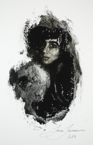 Рисунок под названием "Enchantress" - Inna Komarova, Подлинное произведение искусства, Другой