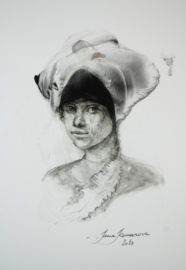 Zeichnungen mit dem Titel "Michele" von Inna Komarova, Original-Kunstwerk, Andere