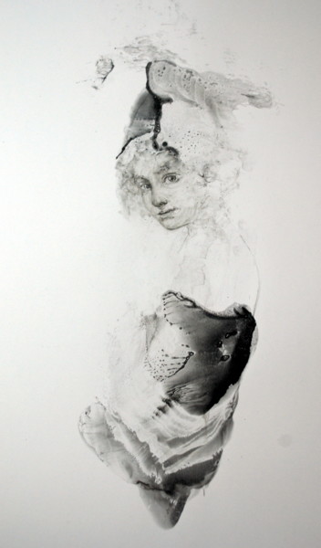 Drawing titled "Emma" by Inna Komarova, Original Artwork, Other