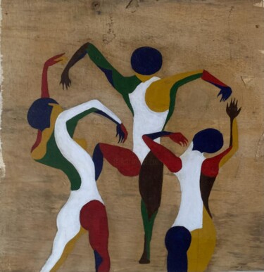 Ζωγραφική με τίτλο "The dance" από Ilaria Sartini, Αυθεντικά έργα τέχνης, Ακρυλικό
