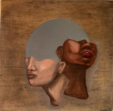 绘画 标题为“Faces” 由Ilaria Sartini, 原创艺术品, 丙烯