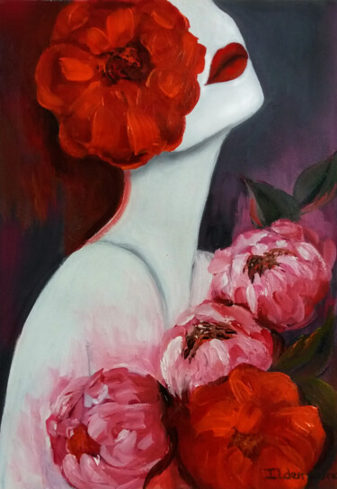Painting titled "Perfume" by Ildemarina Rodrigo, Original Artwork, Acrylic