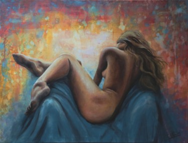 Painting titled "Vers la lumière.jpg" by Ileana Ramos, Original Artwork, Other