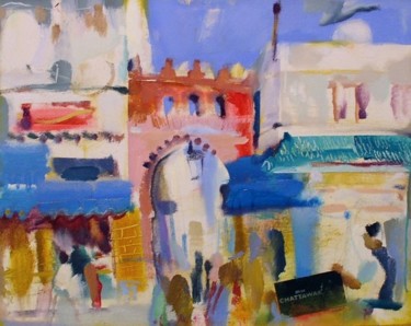 Painting titled "Larache Morocco" by Ilgvars Zalans, Original Artwork
