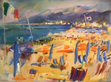 Painting titled "viareggio" by Ilgvars Zalans, Original Artwork