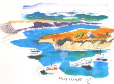 Pintura titulada "Port Light" por Ilgvars Zalans, Obra de arte original, Otro