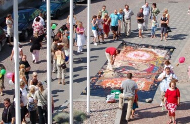 Installation titled "ventspils cityfest" by Ilgvars Zalans, Original Artwork