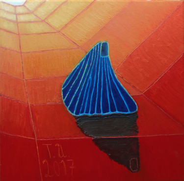 Картина под названием "The Monk, Series 10" - Ilia Torbin, Подлинное произведение искусства, Масло