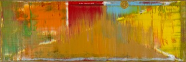 제목이 "Goldene Sonne 10"인 미술작품 Ilir Osmani (Art Brovina)로, 원작, 아크릴