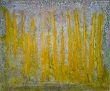 Painting titled "Wald 3" by Ilir Osmani (Art Brovina), Original Artwork, Acrylic