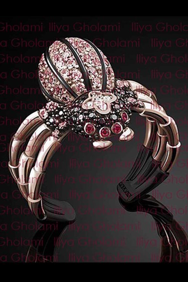 Sculpture titled "spider.jpg" by Iliya Gholami (Jewellery Designer), Original Artwork