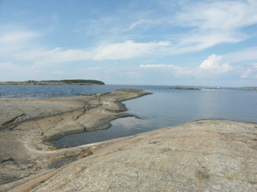 Fotografia intitolato "Rocky Coastline in…" da Ilkka Porkka, Opera d'arte originale