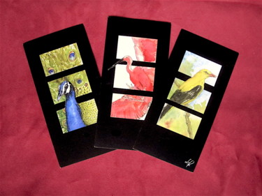 Gravures & estampes intitulée "Cartes Série Colors…" par Illoustratrice, Œuvre d'art originale