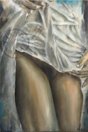 Peinture intitulée "Naked beauty" par Ilya Nimo, Œuvre d'art originale, Huile