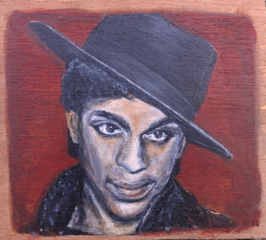 Schilderij getiteld "Prince" door Ilse Joris, Origineel Kunstwerk, Acryl