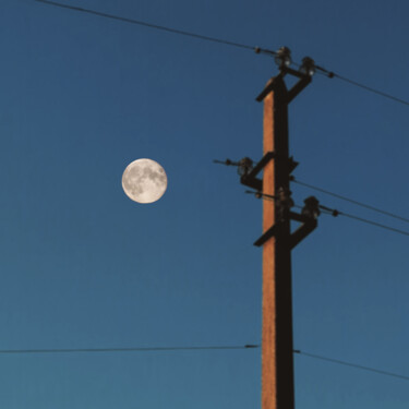 Photographie intitulée "Moon Song #4" par Ilia Mikhei, Œuvre d'art originale, Photographie numérique