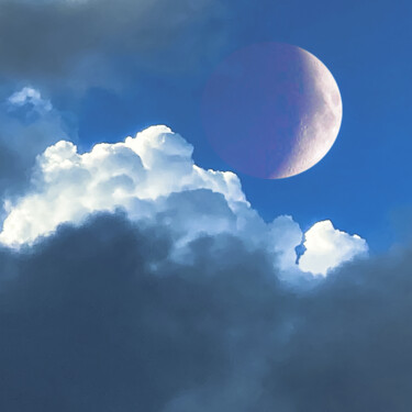 Fotografie mit dem Titel "Moon Song #12" von Ilia Mikhei, Original-Kunstwerk, Digitale Fotografie