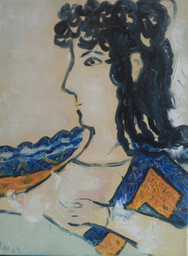 Peinture intitulée "Легенды Крита" par Imar, Œuvre d'art originale, Huile