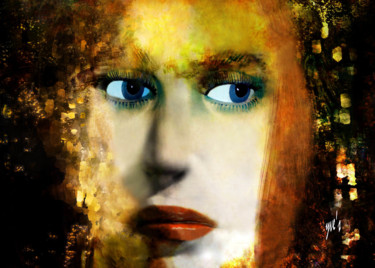 Clara Arts numériques intitulée "Clara" par Yve'S, Œuvre d'art originale, Travail numérique 2D