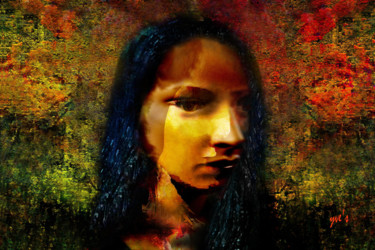 Digital Arts titled "Amélia" by Yve'S, Original Artwork, 2D Digital Work