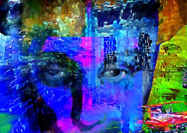 Digital Arts titled "Street face" by Yve'S, Original Artwork, 2D Digital Work