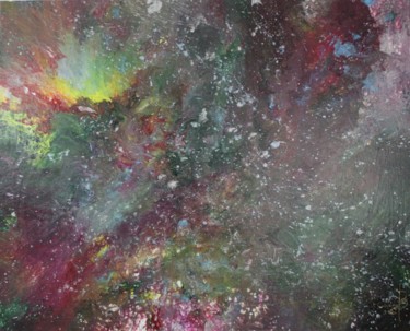 Pintura titulada "Via Láctea" por Catarina B, Obra de arte original, Acrílico