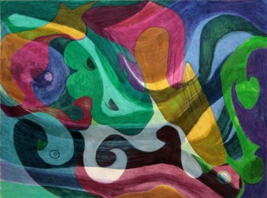 Peinture intitulée "VCD2012_MORA (30).J…" par Isabelle Mora-Roy, Œuvre d'art originale