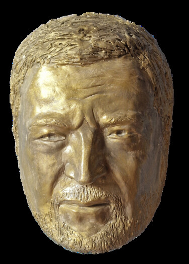 雕塑 标题为“Volodymyr Zelensky” 由Michele Imperiale, 原创艺术品, 石膏