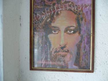 Pittura intitolato "cristo" da Vincent, Opera d'arte originale