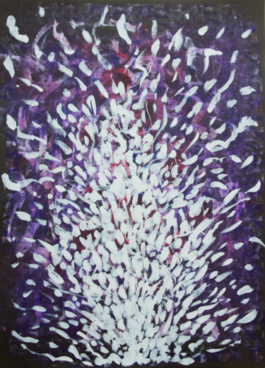 Картина под названием "blossoming.jpg" - Ina Melnik, Подлинное произведение искусства, Акрил