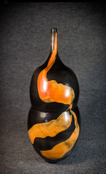 Sculpture titled "DUSK IN ARIZONA" by Iñaki San, Original Artwork, Ceramics
