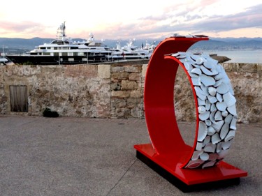 Sculpture intitulée "NAZARÉ" par Indo, Œuvre d'art originale, Métaux