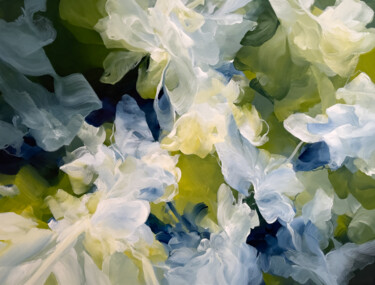제목이 "Like the iris of yo…"인 미술작품 Ines Khadraoui로, 원작, 아크릴 나무 들것 프레임에 장착됨