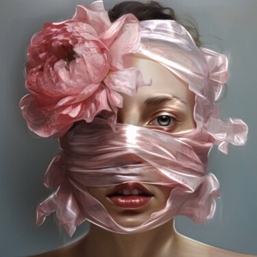 Digital Arts titled "В изоляции от реаль…" by Inesa Zykova, Original Artwork, Digital Painting