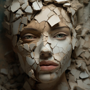Цифровое искусство под названием "Без слоёв" - Inesa Zykova, Подлинное произведение искусства, Изображение, сгенерированное…