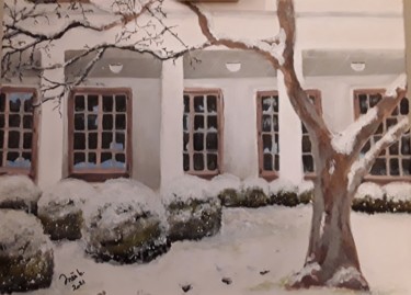Malerei mit dem Titel "The White House rev…" von Inès Ben Gadha Boufarès (Inès b.), Original-Kunstwerk, Acryl