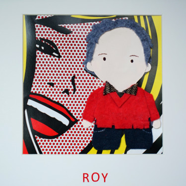 Artisanat intitulée "Roy" par Inès Dauxerre, Œuvre d'art originale